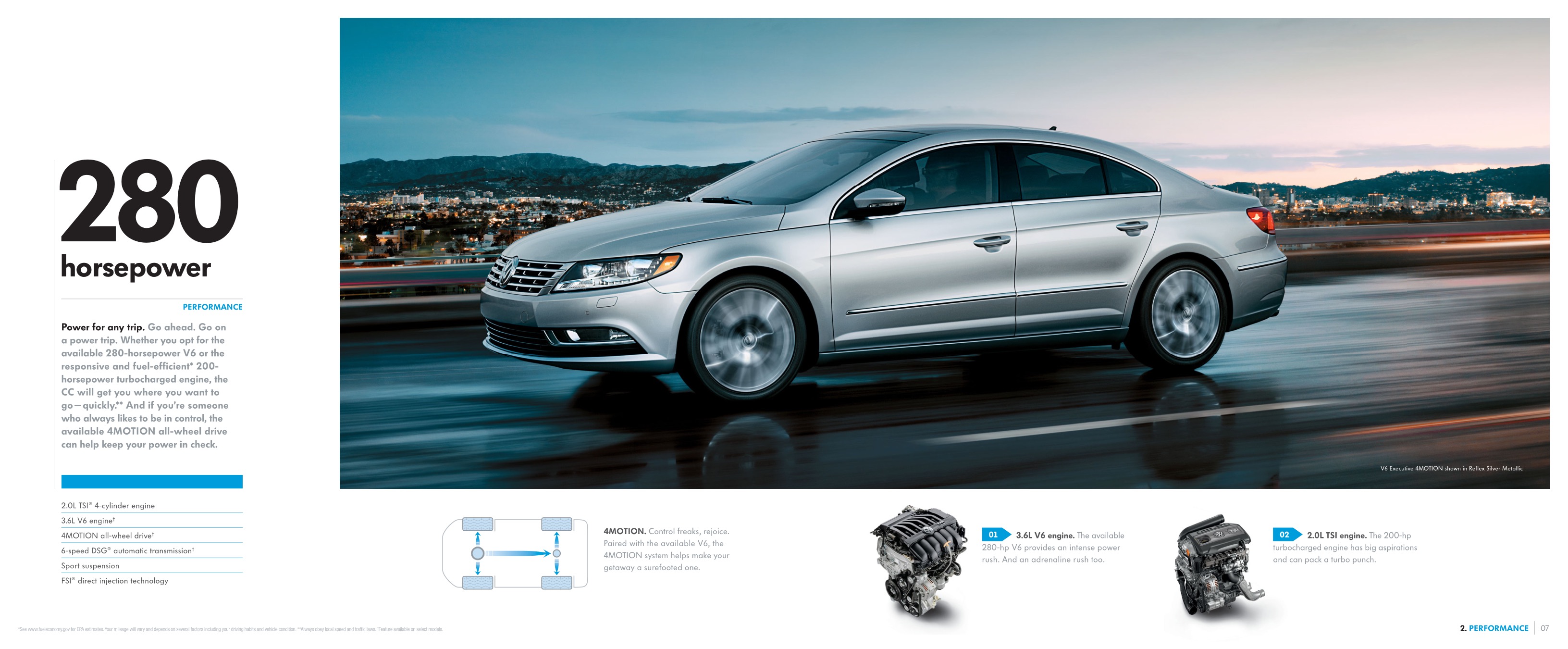 2014 VW CC Brochure Page 5